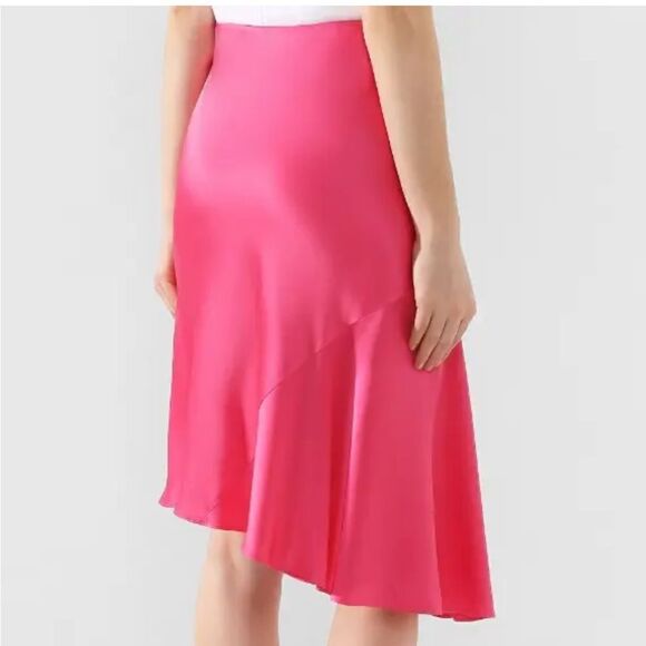 Helmut Lang Midi Asymmetrical Skirt - Picture 2 of 10